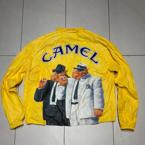 Camel Other - Vintage camel Yellow Graphic Men's Jacket